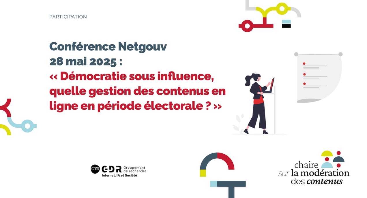 Photo indiquant les informations de la Conférence NetGouv du 28 mai 2025
