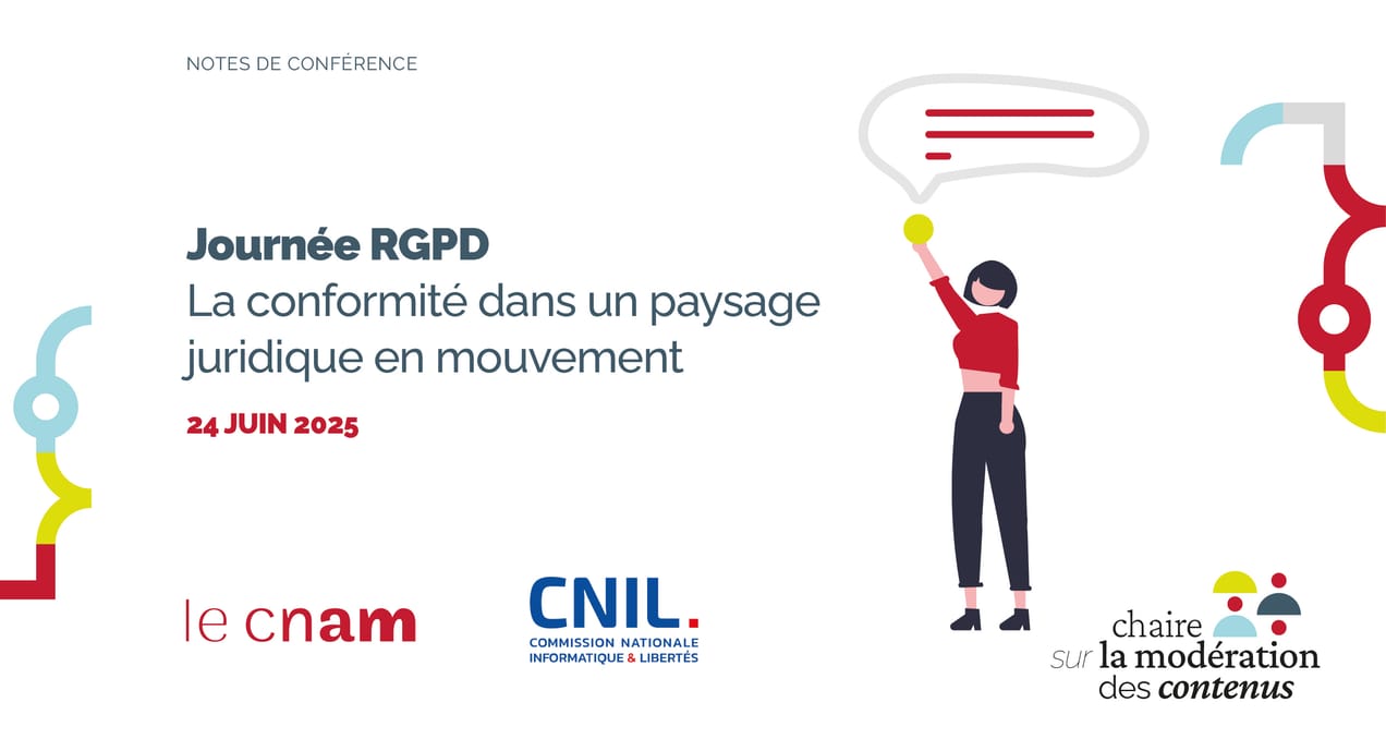 Image de présentation des notes de conférences sur la journée RGPD