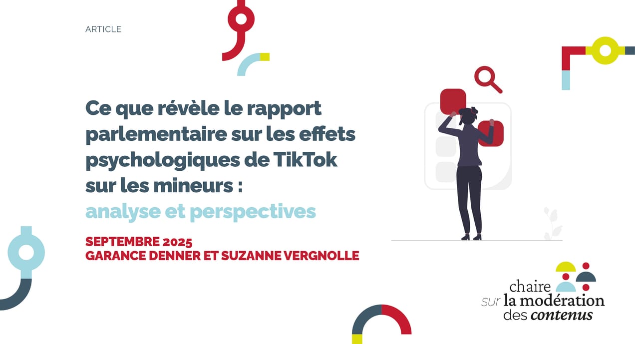 Ce que révèle le rapport parlementaire sur les effets psychologiques de TikTok sur les mineurs : analyse et perspectives