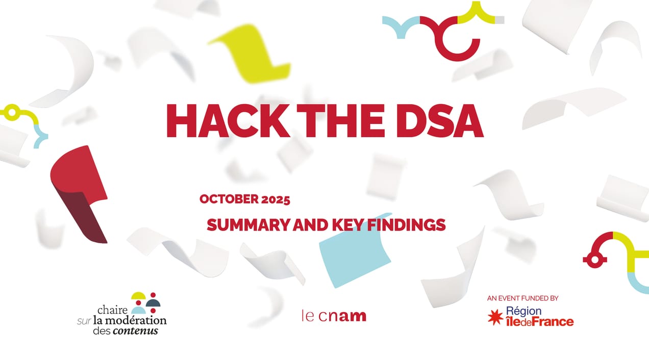 Hack the DSA: a collaborative day in to improve digital transparency