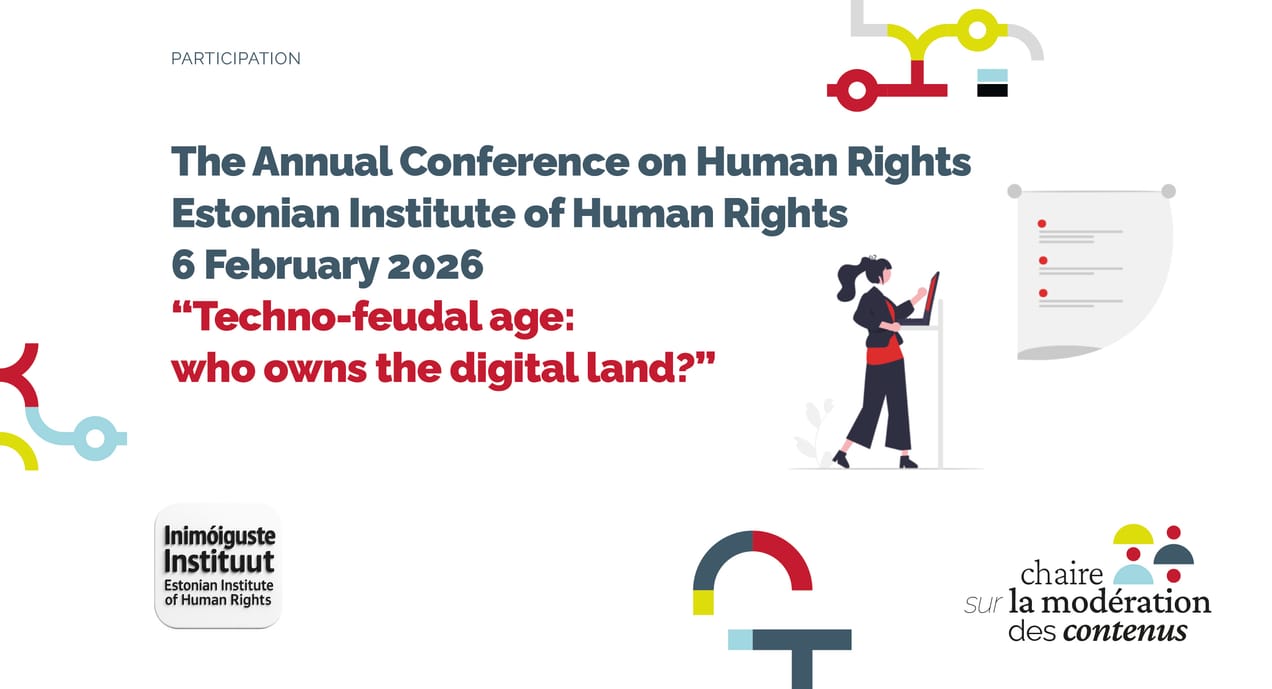 The Annual Conference on Human Rights – “Techno-feudal age: who owns the digital land?”